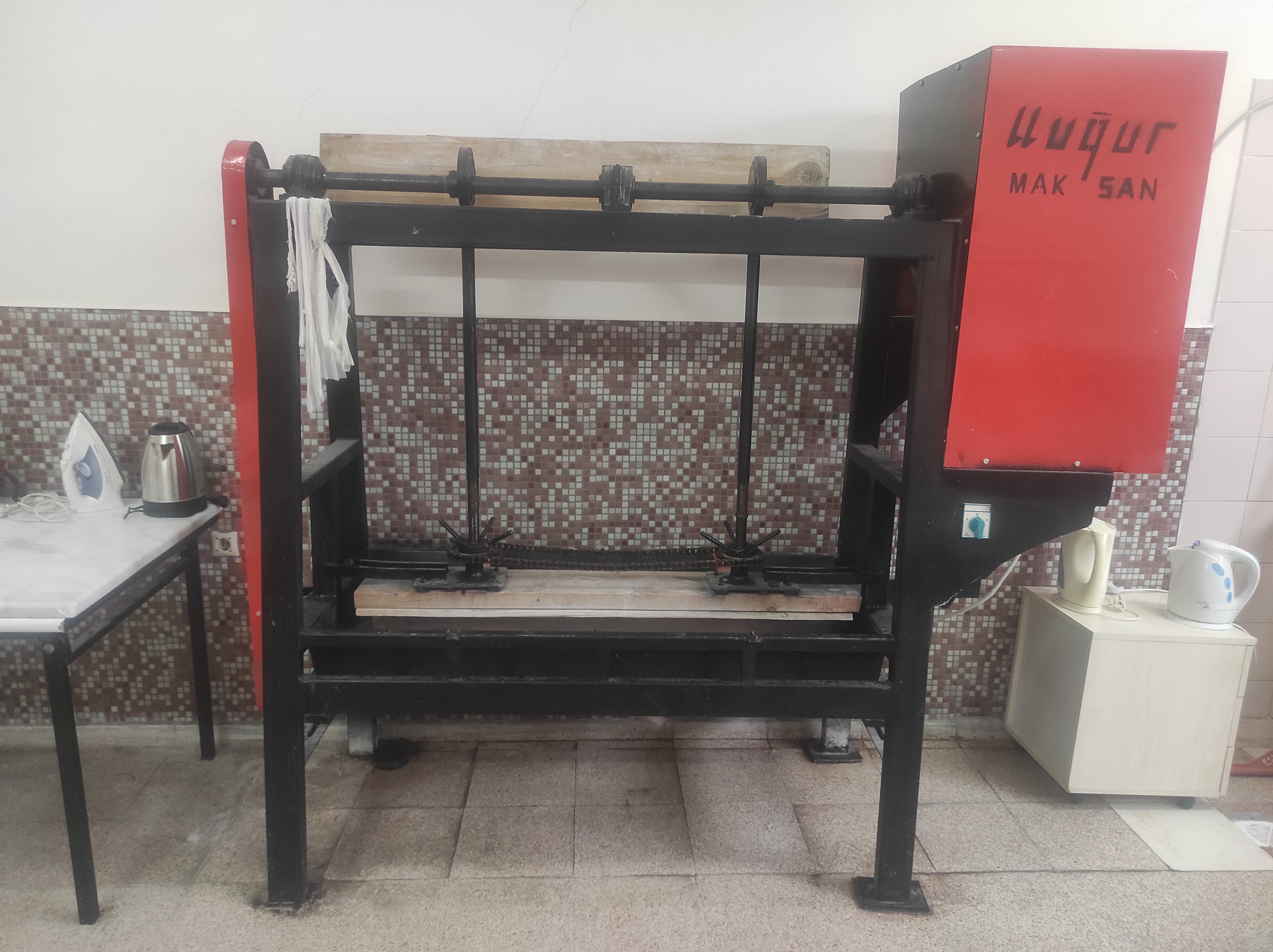 Keçe Tepme Makinesi