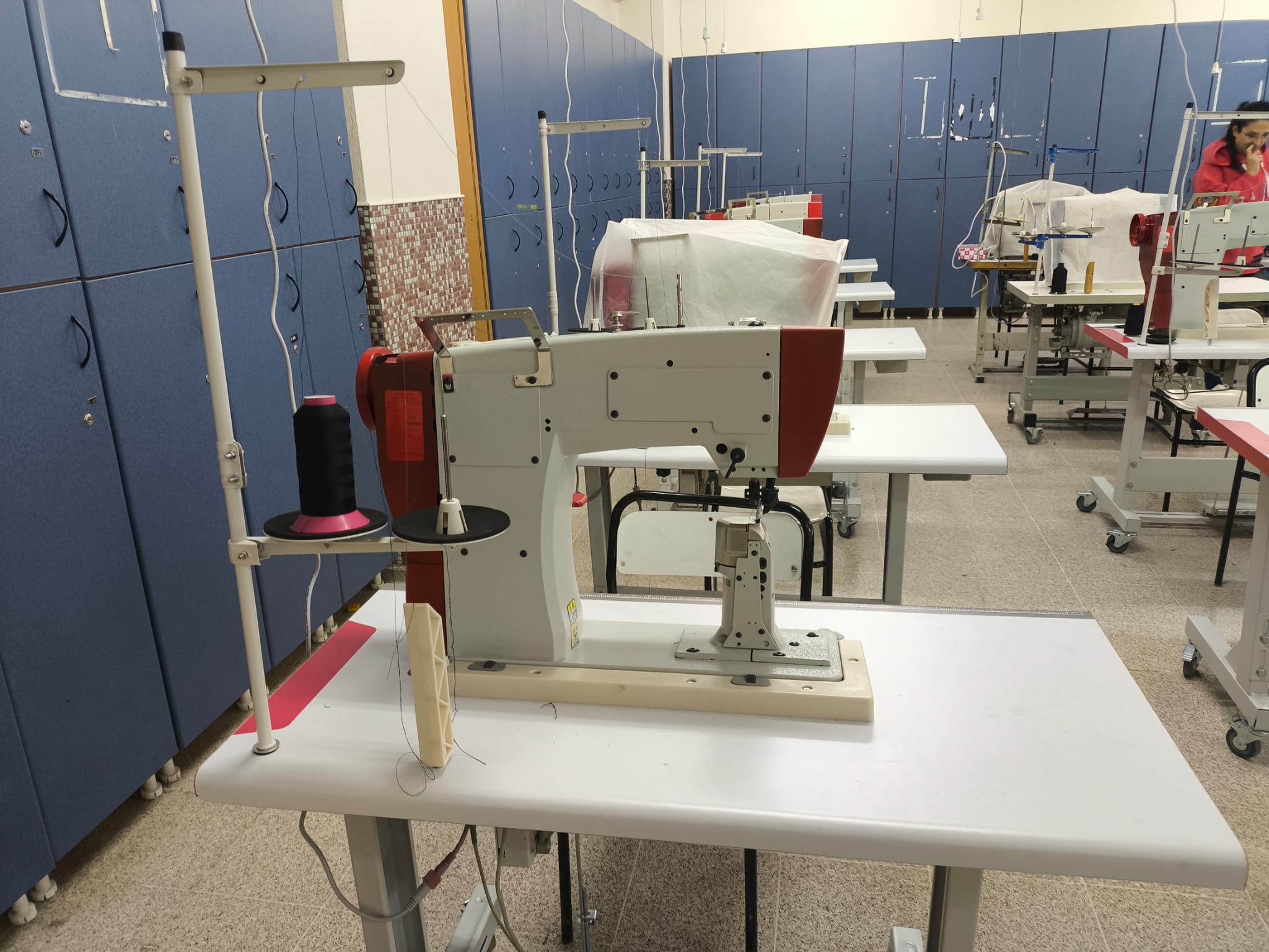 Otomatik Sütunlu Tek İğne Ayakkabı Dikiş Makinası